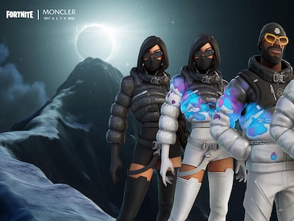 La colección de Moncler junto a 1017 ALYX 9SM para Fortnite.