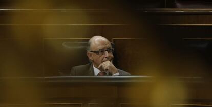 El ministro de Hacienda, Cristóbal Montoro