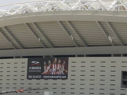 Estadio Wanda Metropolitano del Atlético de Madrid.