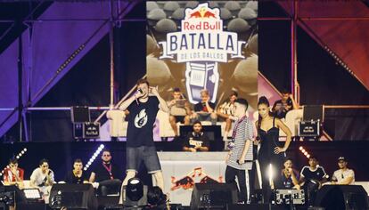 Final espanyola de la Batalla de Galls Red Bull a Barcelona.