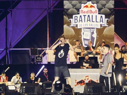 Final espanyola de la Batalla de Galls Red Bull a Barcelona.
