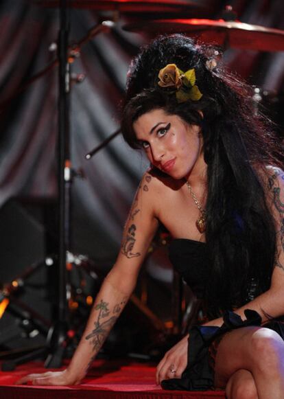 Amy Winehouse en una fotografía de 2008.