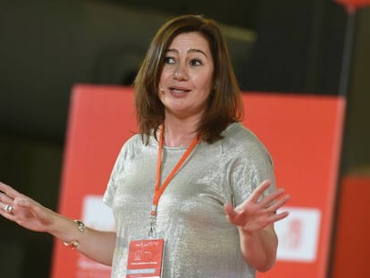 La presidenta de Baleares, Francina Armengol.