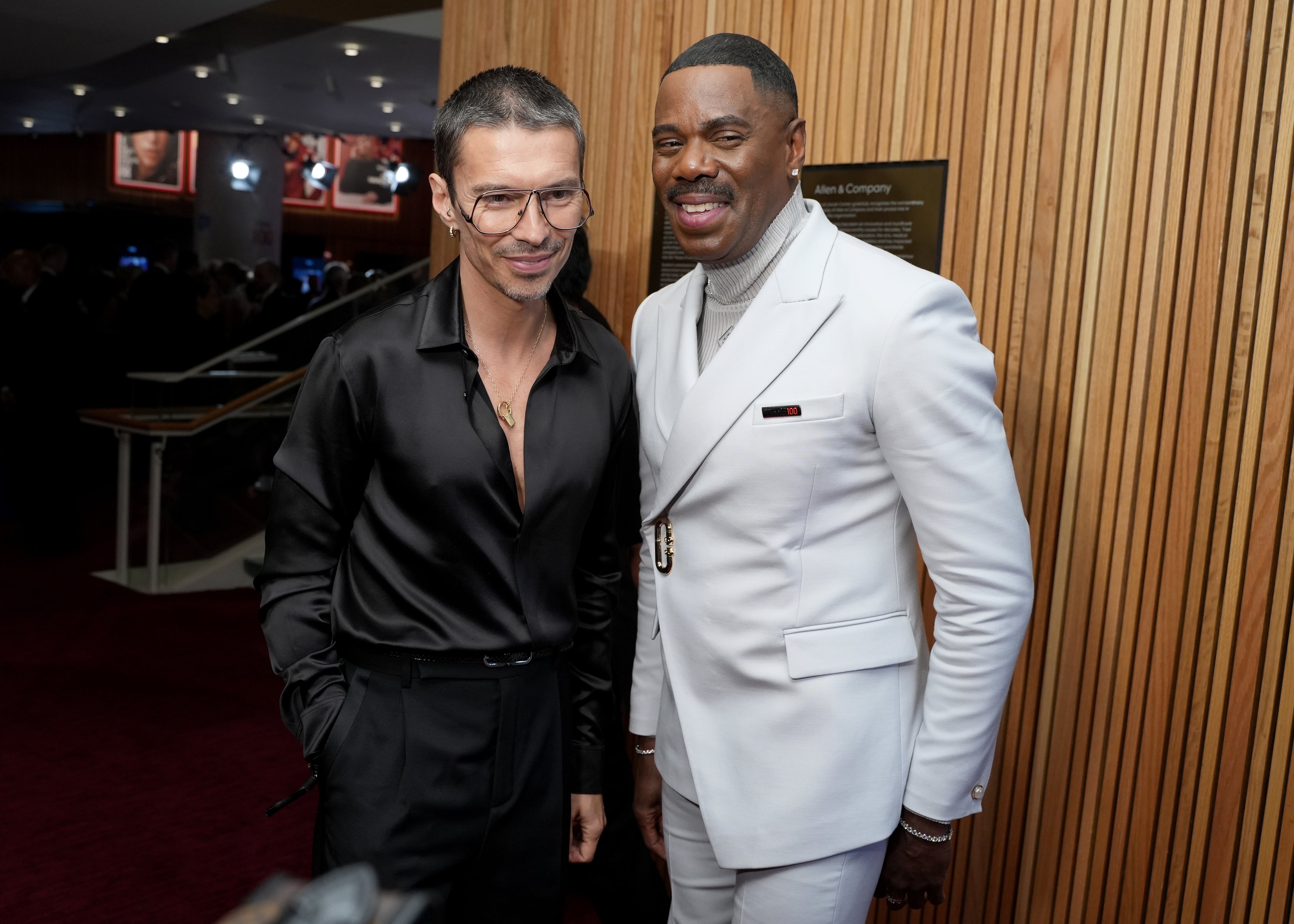 Colman Domingo, el actor de vida normal que se convirtió en extraordinaria en la madurez 1 Raúl Domingo y Colman Domingo en una gala en Nueva York en abril de 2024.