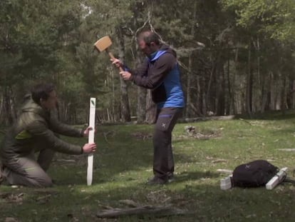 Un moment de l&rsquo;estrena del programa &#039;Trinxeres&#039;.