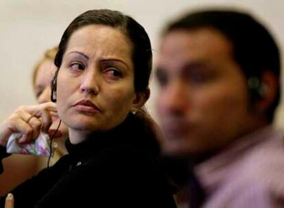 Elena Pérez, ayer, durante una audiencia en Miami.