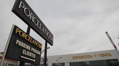 Un punto de venta de Porcelanosa en Madrid