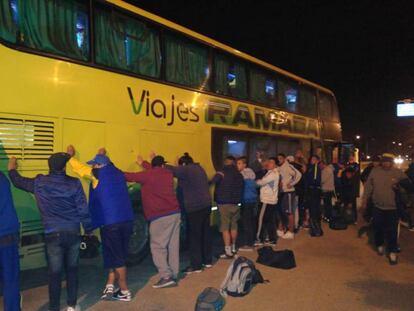 El pasado domingo, 81 hinchas de Boca fueron detenidos por tenencia de armas de guerra.