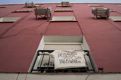 Edificio en El Barrio de San Diego, en el distrito de Puente de Vallecas