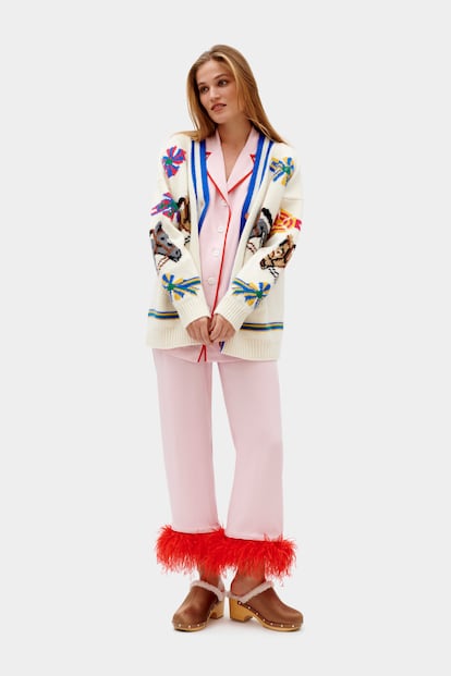 Propuesta de la firma Sleeper, especializada en prendas inspiradas en los pijamas.