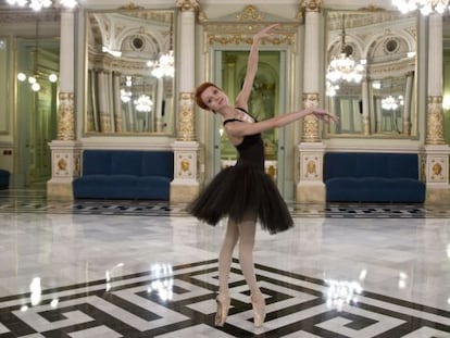 Uliana Lopatkina, del Ballet Mariinsky, en el Teatre del Liceu de Barcelona.