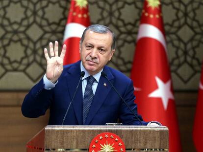 O presidente turco, Tayyip Erdogan.