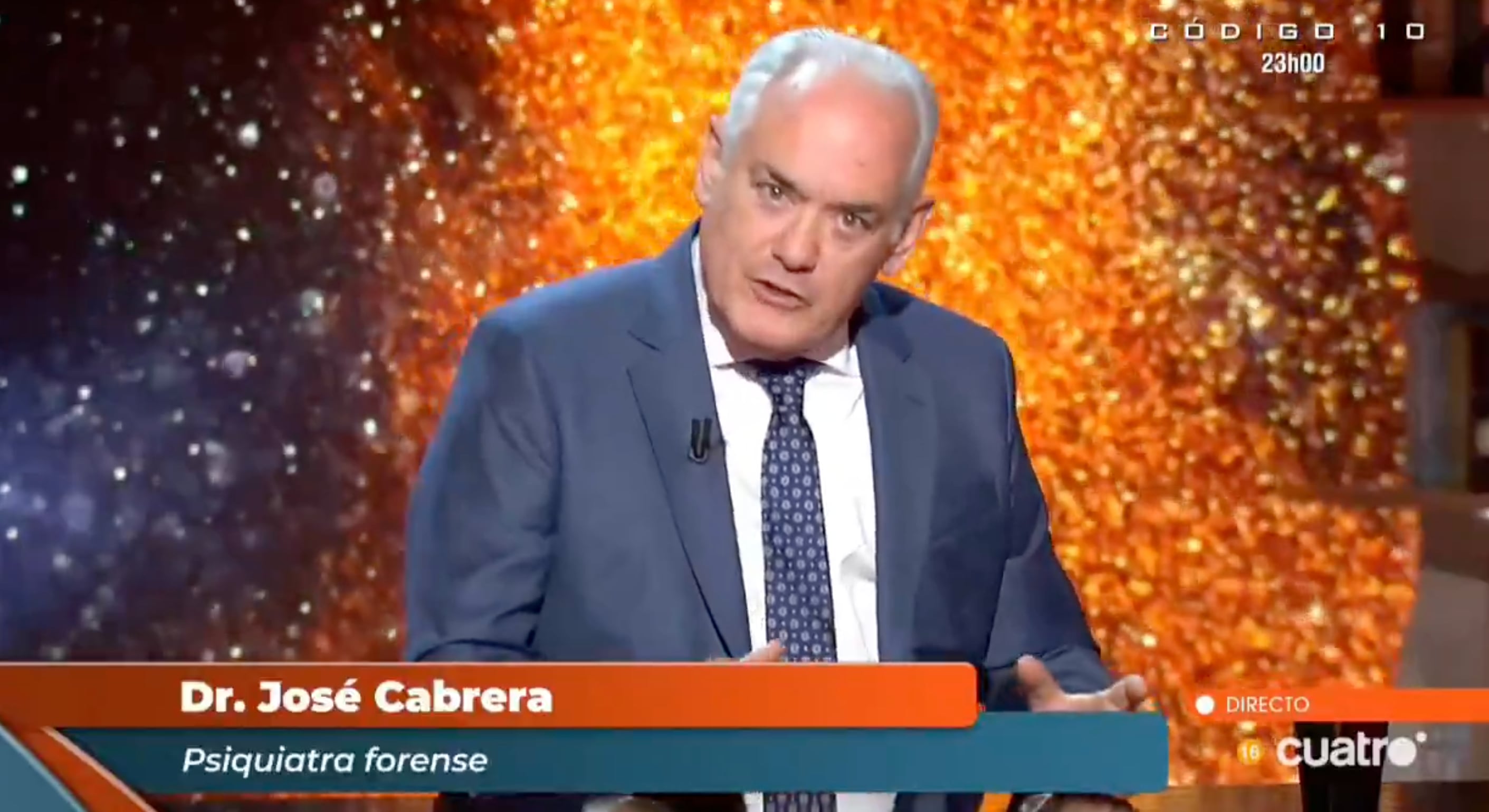 El doctor José Cabrera, en 'Horizonte'.