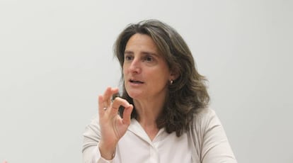 Teresa Ribera, nueva vicepresidenta de Transición Ecológica.