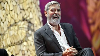 El actor George Clooney.