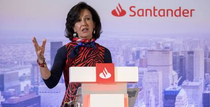 Ana Botín, presidenta de Banco Santander