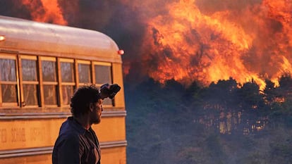 Película Laberinto en llamas de Apple TV+