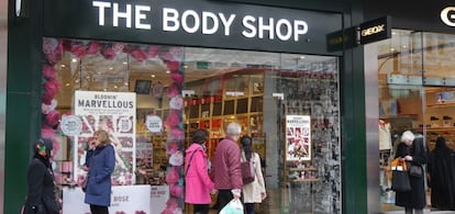 Tienda de The Body Shop en Oxford Street (Londres).