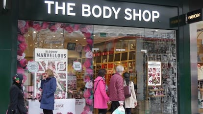 Tienda de The Body Shop en Oxford Street (Londres).