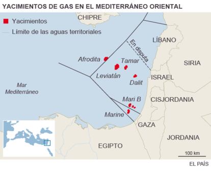 La nueva diplomacia del gas impulsa cambios en el Mediterráneo oriental |  Internacional | EL PAÍS