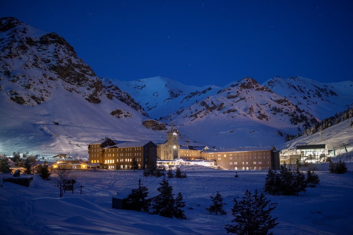 Los ladrones del trineo que robaron la caja fuerte de un hotel del Pirineo la abrieron con una radial