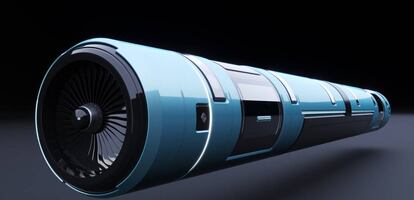 Prototipo de tren Hyperloop.