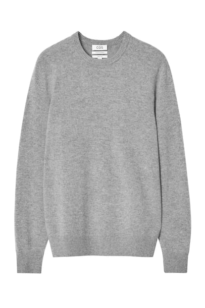 Suéter de cashmere.