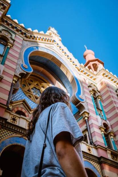 La sinagoga de Jerusalén, en Praga.