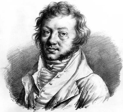 Retrato de André-Marie Ampère.