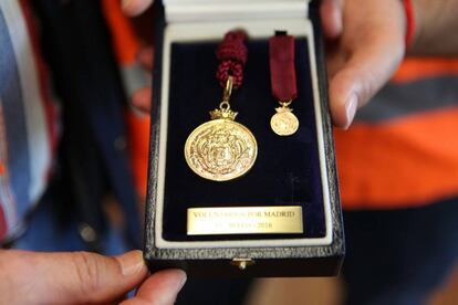 La medalla de oro de la ciudad de Madrid