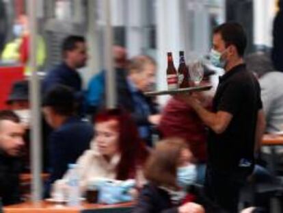 Imagen de una terraza en la Comunidad Valenciana.