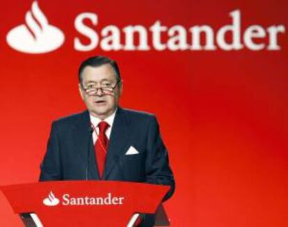 El consejero delegado del Banco Santander, Alfredo Saez. EFE/Archivo