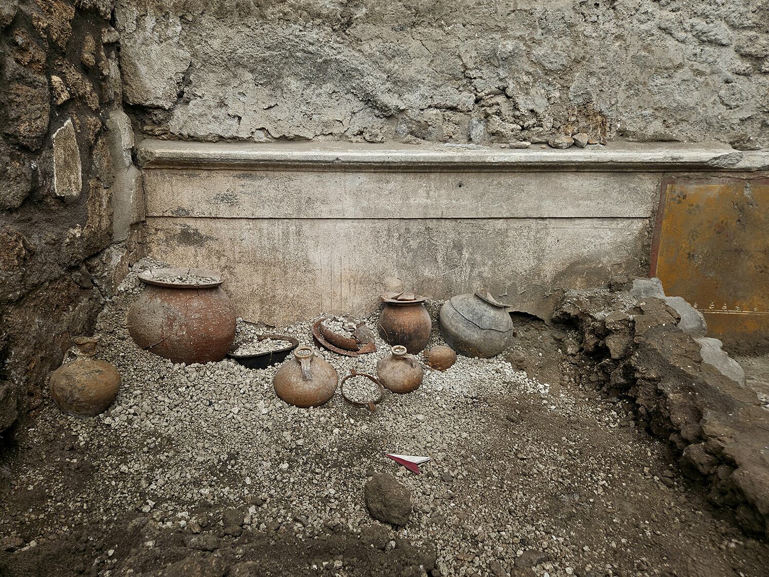 El armario que nadie volvió a abrir en Pompeya desvela los recuerdos de una vida sepultada por el Vesubio