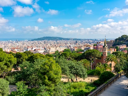 El Park Güell de Barcelona en una imagen de archivo