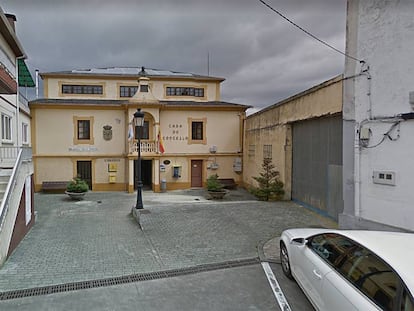 El Ayuntamiento de Riotorto, en Lugo, Galicia.