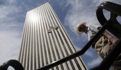 Torre Picasso, sede de la filial española del grupo tecnológico Google.