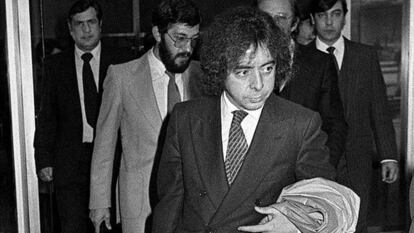 Una de las pocas fotos existentes de Antonio González Pacheco, Billy el Niño, en su época policial.