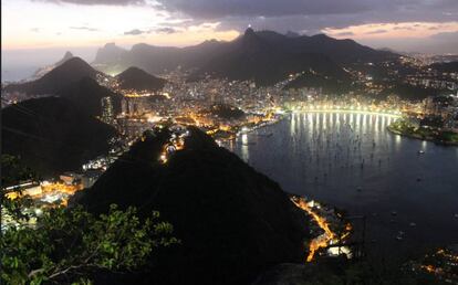 Vista de R&iacute;o de Janeiro, Brasil. 