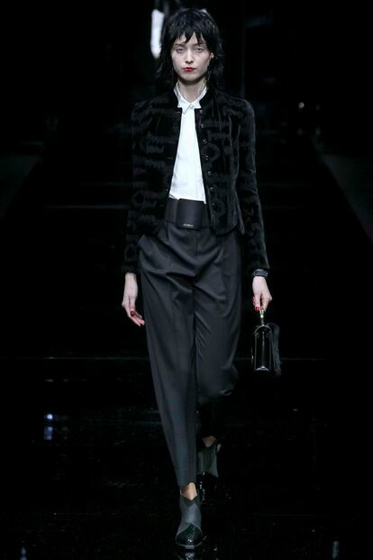 Emporio Armani desfile otono invierno 2015