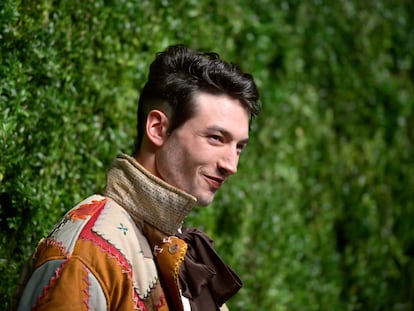 Ezra Miller en un evento de CFDA / Vogue Fashion Fund, en noviembre de 2018 en Brooklin, Nueva York