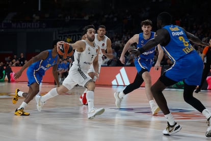 Campazzo, ante el Maccabi.
