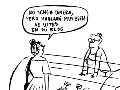 La viñeta de Flavita Banana: El extraño mundo de una ‘influencer’