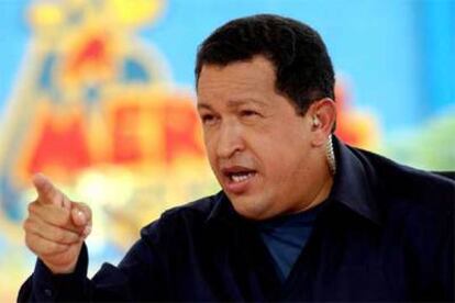 Hugo Chávez.