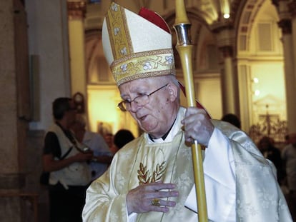 El cardenal Antonio Ca&ntilde;izares.