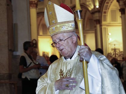 El cardenal Antonio Ca&ntilde;izares.