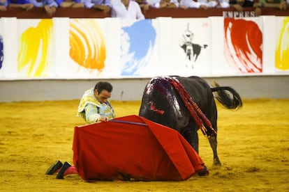 Ponce, en la corrida Picassiana, celebrada el pasado 16 de agosto en Málaga.