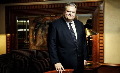 Ev&aacute;nguelos Venizelos, en septiembre pasado. 