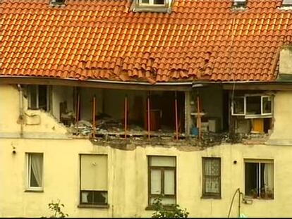 Una explosión de gas de Santander obliga a desalojar a 38 vecinos