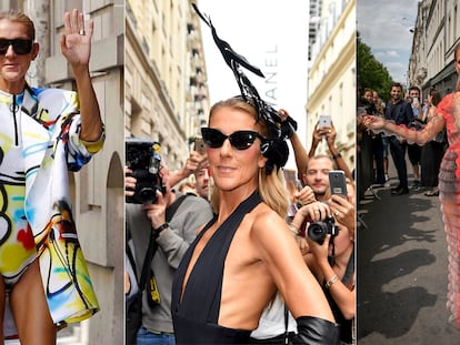 Celine Dion y algunos de sus looks vistos desde le pasado fin de semana.