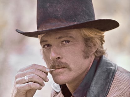 Robert Redford, en una imagen de 'Dos hombres y un destino' en 1969. 
